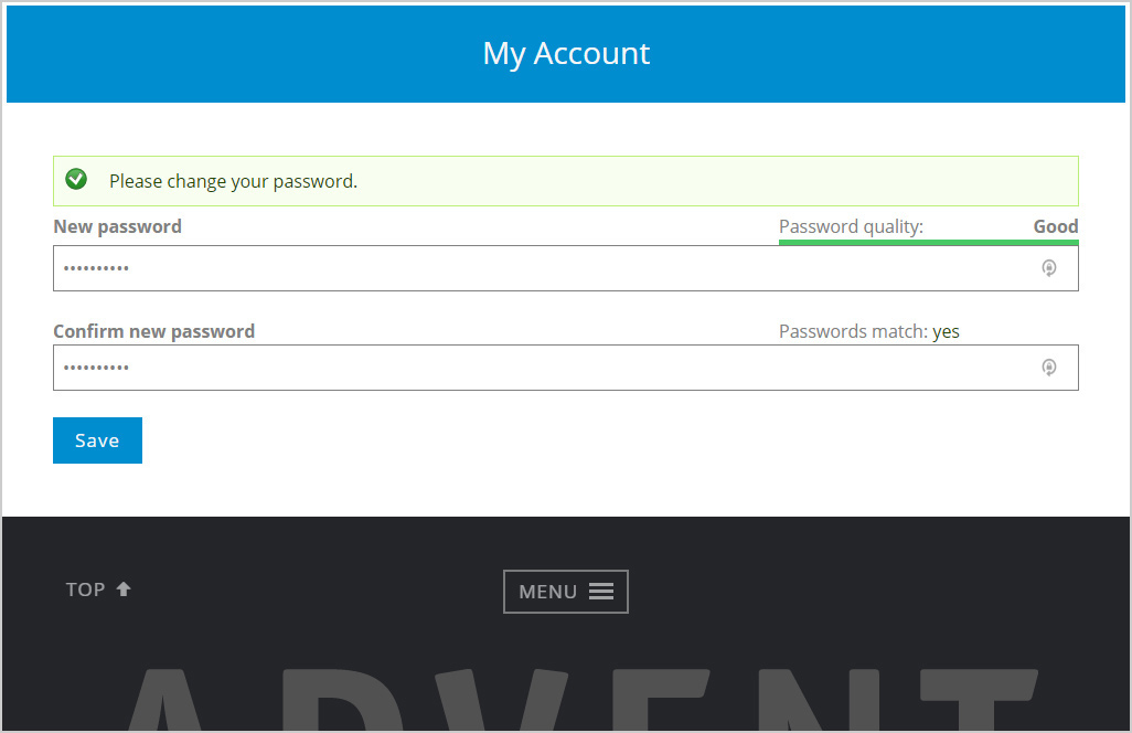 Account Activation - Step 5