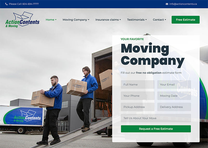 Go to Action Movers Website >>