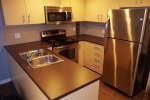 Anvil 1 Bedroom Unfurnished Apartment For Rent in New Westminster. 408 - 200 Keary Street, New Westminster, BC, Canada.
