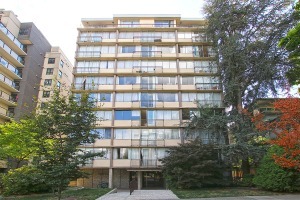 Bayside Towers in The West End Unfurnished 1 Bed 1 Bath Apartment For Rent at 603-1846 Nelson St Vancouver. 603 - 1846 Nelson Street, Vancouver, BC, Canada.