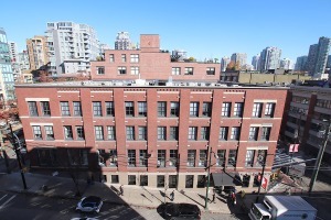 Murchies Building in Yaletown Unfurnished 1 Bed 1 Bath Apartment For Rent at 507-1216 Homer St Vancouver. 507 - 1216 Homer Street, Vancouver, BC, Canada.