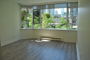 Rosedale Gardens in Downtown Unfurnished 1 Bed 1 Bath Apartment For Rent at 203-888 Hamilton St Vancouver. 203 - 888 Hamilton Street, Vancouver, BC, Canada.