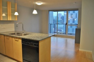 Brava in Downtown Unfurnished 1 Bed 1 Bath Apartment For Rent at 1503-1155 Seymour St Vancouver. 1503 - 1155 Seymour Street, Vancouver, BC, Canada.