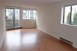 City View in Downtown Unfurnished 1 Bed 1 Bath Apartment For Rent at 705-1045 Haro St Vancouver. 705 - 1045 Haro Street, Vancouver, BC, Canada.