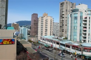 Robson Gardens in The West End Unfurnished 1 Bed 1 Bath Apartment For Rent at 705-1270 Robson St Vancouver. 705 - 1270 Robson Street, Vancouver, BC, Canada.