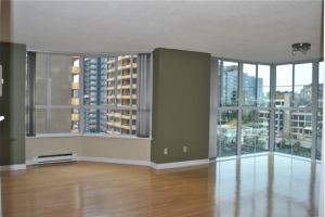 Emerald West in Downtown Unfurnished 2 Bed 2 Bath Apartment For Rent at 803-717 Jervis St Vancouver. 803 - 717 Jervis Street, Vancouver, BC, Canada.