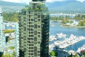 Westcoast Pointe in Coal Harbour Unfurnished 1 Bed 1 Bath Apartment For Rent at 2602-1331 West Georgia St Vancouver. 2602 - 1331 West Georgia Street, Vancouver, BC, Canada.
