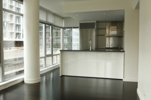 L’Hermitage in Downtown Unfurnished 1 Bed 1 Bath Apartment For Rent at 808-788 Richards St Vancouver. 808 - 788 Richards Street, Vancouver, BC, Canada.