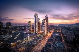 Station Square in Metrotown Unfurnished 1 Bed 1 Bath Apartment For Rent at 3305-4688 Kingsway Burnaby. 3305 - 4688 Kingsway, Burnaby, BC, Canada.