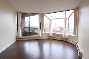 Anchor Point in Downtown Unfurnished 1 Bed 1 Bath Apartment For Rent at 911-950 Drake St Vancouver. 911 - 950 Drake Street, Vancouver, BC, Canada.