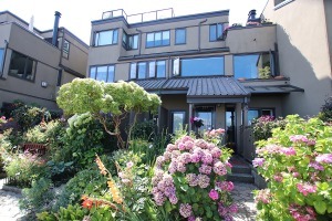 Heather Point in Olympic Village Furnished 2 Bed 2 Bath Townhouse For Rent at 822 Millbank Vancouver. 822 Millbank, Vancouver, BC, Canada.