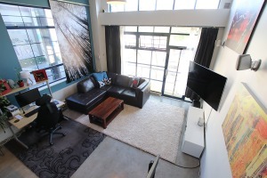 Artworks in Mount Pleasant East Furnished 1 Bed 2 Bath Loft For Rent at 116-237 East 4th Ave Vancouver. 116 - 237 East 4th Avenue, Vancouver, BC, Canada.