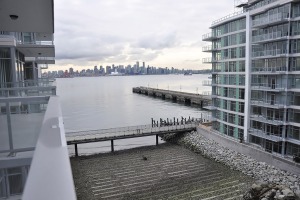 Cascade at The Pier East in Lower Lonsdale Unfurnished 1 Bed 1 Bath Apartment For Rent at 506-185 Victory Ship Way North Vancouver. 506 - 185 Victory Ship Way, North Vancouver, BC, Canada.