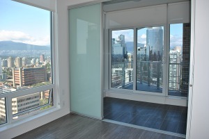 Tate Downtown in Downtown Unfurnished 1 Bed 1 Bath Apartment For Rent at 3302-1283 Howe St Vancouver. 3302 - 1283 Howe Street, Vancouver, BC, Canada.
