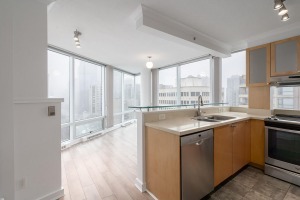 Milano in Downtown Unfurnished 1 Bed 1 Bath Apartment For Rent at 1302-1003 Burnaby St Vancouver. 1302 - 1003 Burnaby Street, Vancouver, BC, Canada.