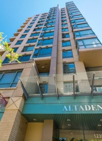 Altadena in Downtown Unfurnished 1 Bed 1 Bath Apartment For Rent at 1007-1238 Burrard St Vancouver. 1007 - 1238 Burrard Street, Vancouver, BC, Canada.