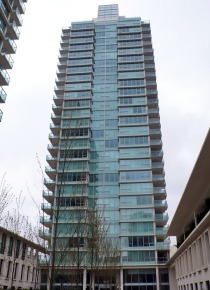 1 Bedroom Unfurnished Apartment For Rent in Brentwood at Affinity. 606 - 2232 Douglas Road, Burnaby, BC, Canada.