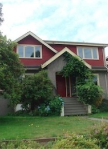 3 Bedroom Unfurnished House Rental in Point Grey on Vancouver's Westside. 4654 West 12th Avenue, Vancouver, BC, Canada.