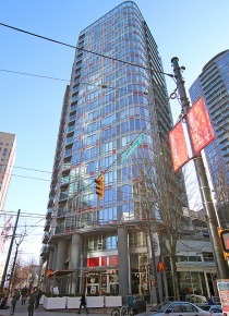 TV Towers in Downtown Unfurnished 1 Bed 1 Bath Apartment For Rent at 1611-788 Hamilton St Vancouver. 1611 - 788 Hamilton Street, Vancouver, BC, Canada.