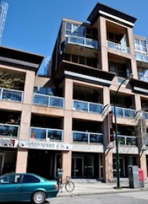 WSix Live / Work 2 Level Unfurnished 1 Bedroom Loft For Rent in Westside Vancouver. 414 - 1529 West 6th Avenue, Vancouver, BC, Canada.