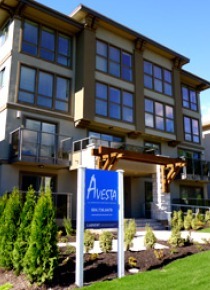 Upper Lonsdale 1 Bed Unfurnished Apartment Rental at Avesta Apartments. 204 - 1629 Saint Georges Ave, North Vancouver, BC.