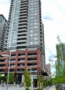 Yaletown Park 1 Bedroom Unfurnished Apartment For Rent in Vancouver. 2305 - 977 Mainland Street, Vancouver, BC, Canada.