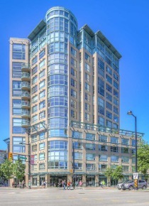 Pacific Plaza 2 Bedroom Unfurnished Apartment For Rent in Yaletown. 1403 - 283 Davie Street, Vancouver, BC, Canada.