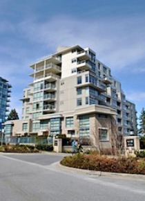 Simon Fraser University Unfurnished 5th Floor 2 Bedroom Apartment Rental at Novo in Burnaby. 505 - 9288 University Crescent, Burnaby, BC, Canada.