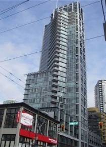 1 Bedroom Unfurnished Apartment For Rent at Elan in Downtown Vancouver. 2205 - 1255 Seymour Street, Vancouver, BC, Canada.
