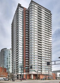 Modern 5th Floor 1 Bedroom & Den Apartment For Rent at Firenze in Downtown Vancouver. 508 - 688 Abbott Street, Vancouver, BC, Canada.