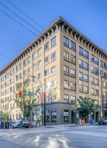 Murchies Building in Yaletown Unfurnished 1 Bed 1 Bath Apartment For Rent at 207-1216 Homer St Vancouver. 207 - 1216 Homer Street, Vancouver, BC, Canada.