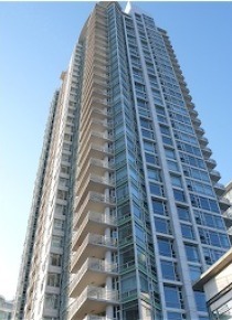 17th Floor 1 Bedroom Apartment For Rent at Aquarius I in Yaletown, Vancouver. 1707 - 1199 Marinaside Crescent, Vancouver, BC, Canada.