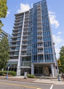 Unfurnished 1 Bedroom Apartment For Rent at Lotus in Brighouse, Richmond. 1105 - 7371 Westminster Highway, Richmond, BC, Canada.