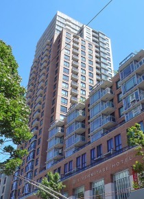 L’Hermitage in Downtown Unfurnished 1 Bed 1 Bath Apartment For Rent at 1102-788 Richards St Vancouver. 1102 - 788 Richards Street, Vancouver, BC, Canada.