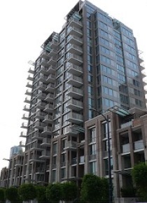 Unfurnished 1 Bedroom Apartment Rental at Donovan in Yaletown Vancouver. 1701 - 1055 Richards Street, Vancouver, BC, Canada.
