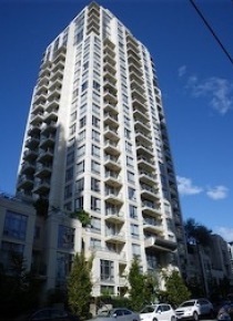 Downtown Vancouver Studio For Rent at Eden 505-1225 Richards. 505 - 1225 Richards Street, Vancouver, BC, Canada.