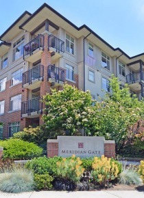 Meridian Gate in West Cambie Unfurnished 2 Bed 2 Bath Apartment For Rent at 331-9288 Odlin Rd Richmond. 331 - 9288 Odlin Road, Richmond, BC, Canada.