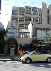 Robson Gardens 1 Bedroom Apartment For Rent in Vancouver's West End. 705 - 1270 Robson Street, Vancouver, BC, Canada.