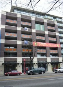 Ginger Modern 7th Floor 1 Bedroom Unfurnished Apartment For Rent in Chinatown, Vancouver. 711 - 718 Main Street, Vancouver, BC, Canada.