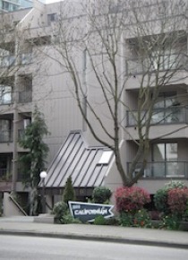 Californian 1 Bedroom Apartment Rental in Vancouver's West End. 506 - 1080 Pacific Street, Vancouver, BC, Canada.