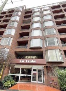 Unfurnished 1 Bedroom Apartment For Rent at Anchor Point in Vancouver. 111 - 950 Drake Street, Vancouver, BC, Canada.