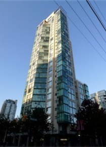 City Crest 1 Bedroom Unfurnished Apartment Rental in Yaletown Vancouver. 806 - 1155 Homer Street, Vancouver, BC, Canada.