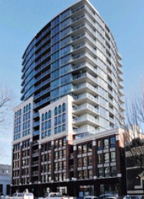 Interurban 2 Bedroom Apartment Rental at New Westminster Quay. 1809 - 14 Begbie Street, New Westminster, BC, Canada.