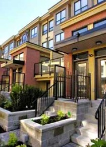 The Works 3 Bedroom Furnished Townhouse Rental in East Vancouver. 121 - 1859 Stainsbury Avenue, Vancouver, BC, Canada.