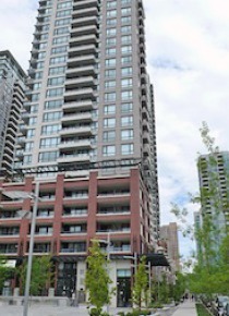 Yaletown Park 1 Bedroom Furnished Apartment Rental in Vancouver. 1801 - 977 Mainland Street, Vancouver, BC, Canada.