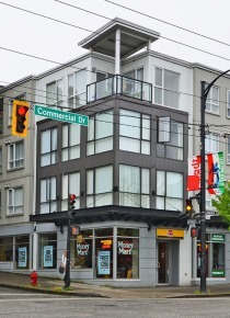 1 Bedroom Apartment Rental in East Vancouver at City View Terraces. 404 - 1718 Venables Street, Vancouver, BC, Canada.