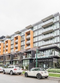 Luxury 7th Floor 2 Bedroom & Flex Apartment Rental at Granville at 70th in South Vancouver. 717 - 8488 Cornish Street, Vancouver, BC, Canada.
