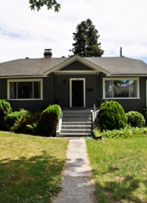 Unfurnished 2 Bedroom House For Rent in Kitsilano on Vancouver's Westside. 2140 Waterloo Street, Vancouver, BC, Canada.