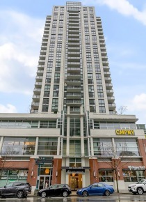 Evergreen 10th Floor 1 Bedroom & Den Unfurnished Apartment For Rent in North Coquitlam. 1003 - 3007 Glen Drive, Coquitlam, BC, Canada.