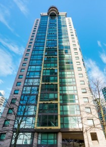 1 Bedroom Unfurnished Apartment For Rent at The Lions in Downtown Vancouver. 807 - 1367 Alberni Street, Vancouver, BC, Canada.